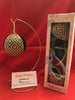Handmade Ethiopian Inspired Christmas Ornaments - Dark Blue with Gold Ornaments Set