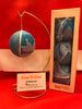 Handmade Ethiopian Inspired Christmas Ornaments - Light Blue Ornament Set