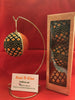 Handmade Ethiopian Inspired Christmas Ornaments - Orange Ornaments Set